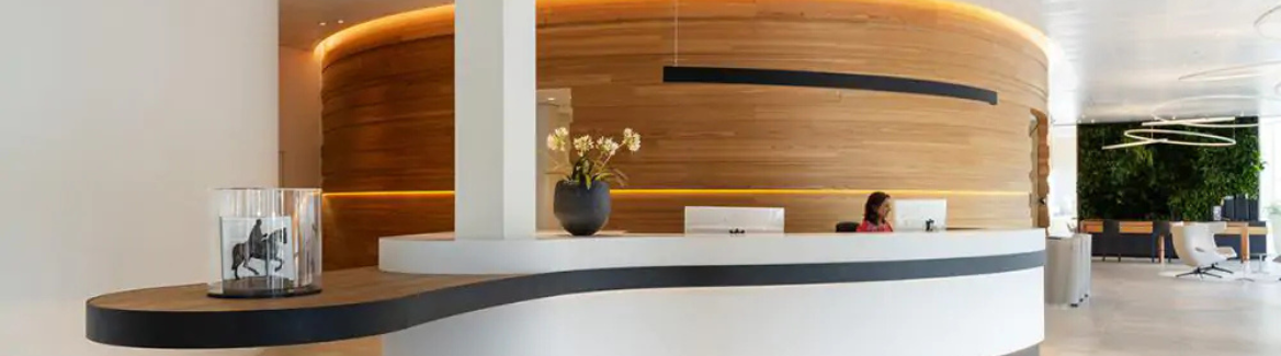 Voss Architectenbureau hoofdkantoor receptie